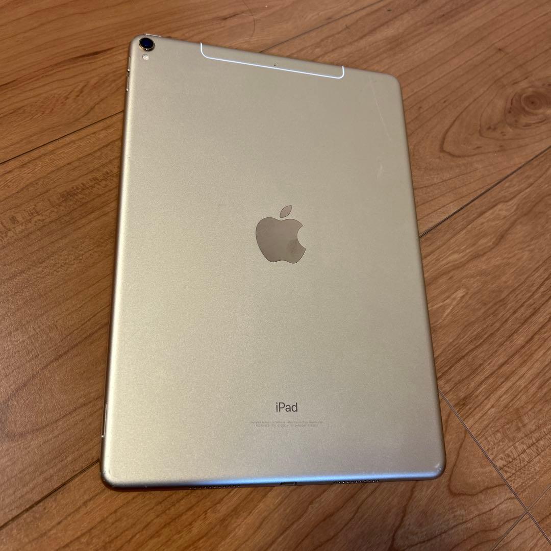 iPad ゴールド 画面にひび割れあり