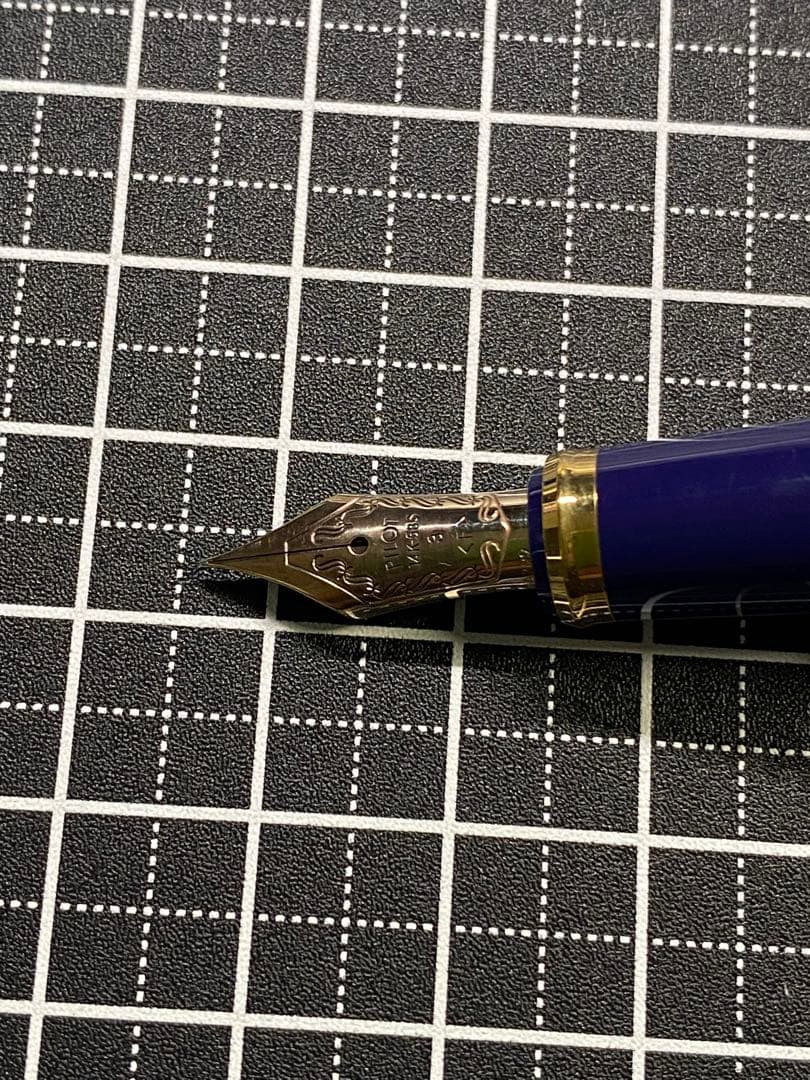 PILOT CUSTOM98 Deep-blue 万年筆　字幅F