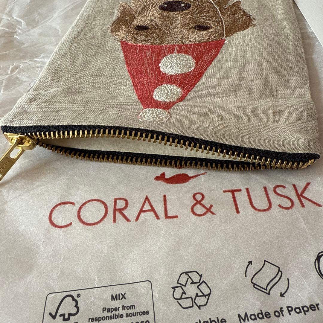 CORAL & TUSK 石田ゆり子　ポーチ
