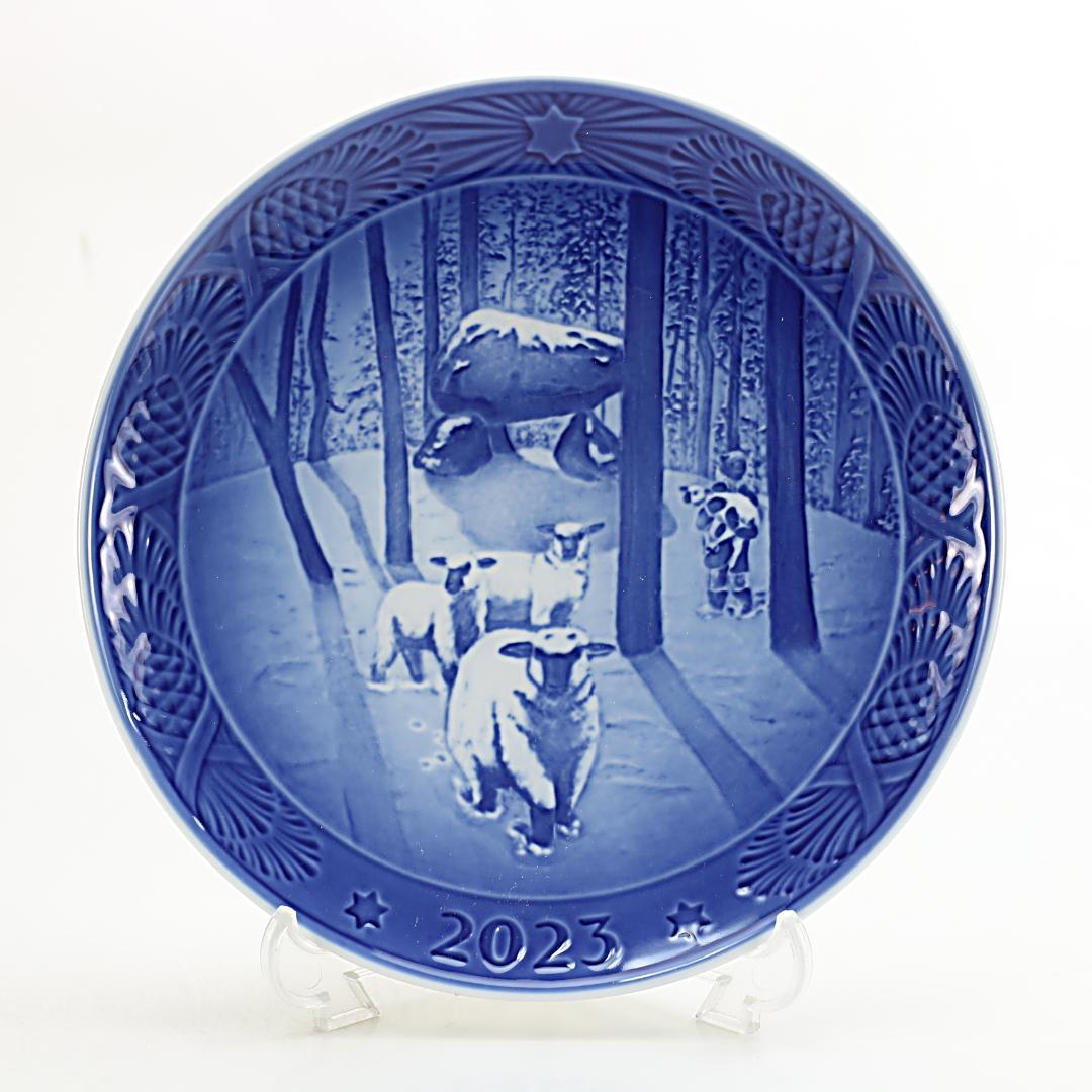 2023年 「森のクリスマス」 イヤープレート ロイヤルコペンハーゲン 北欧