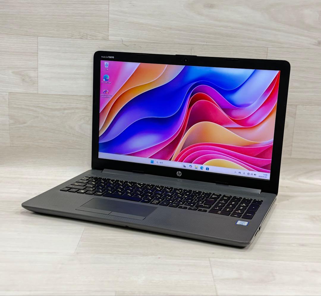 8 世代エイチピーHpノートパソコン/メモリー8GB/SSD+HDD/フルHD