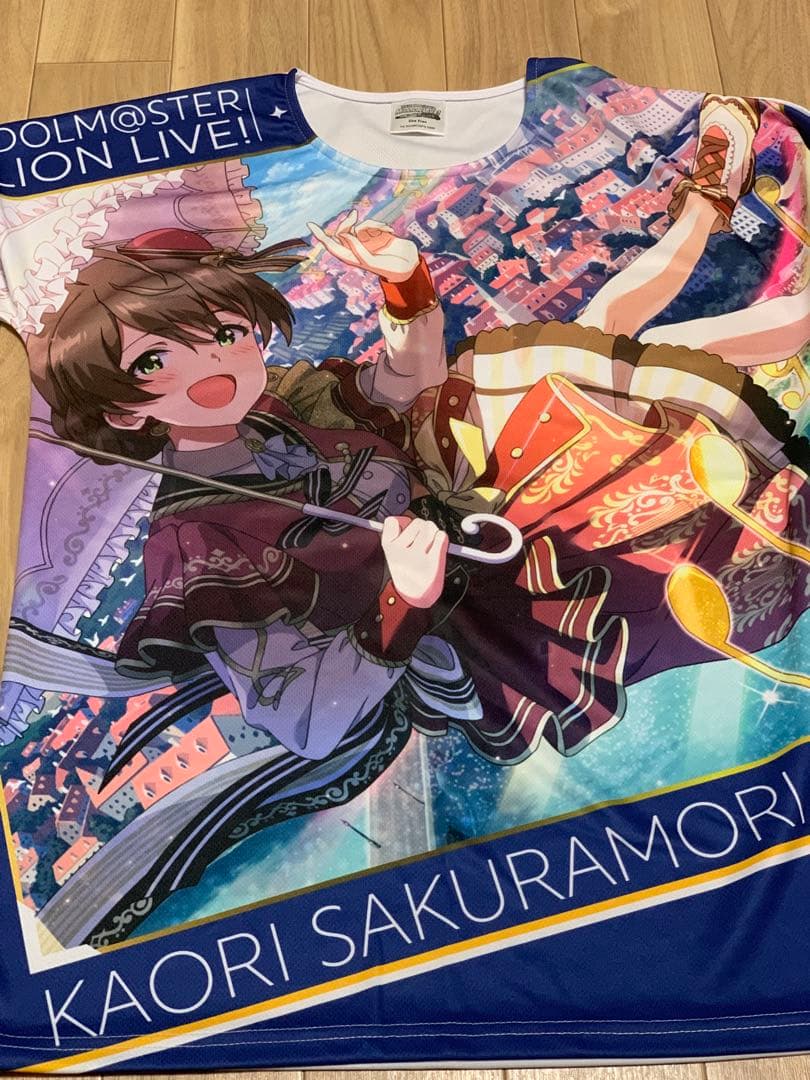 アイドルマスター　ミリオンライブ　桜守歌織　フルグラフィック・フルカラーTシャツ