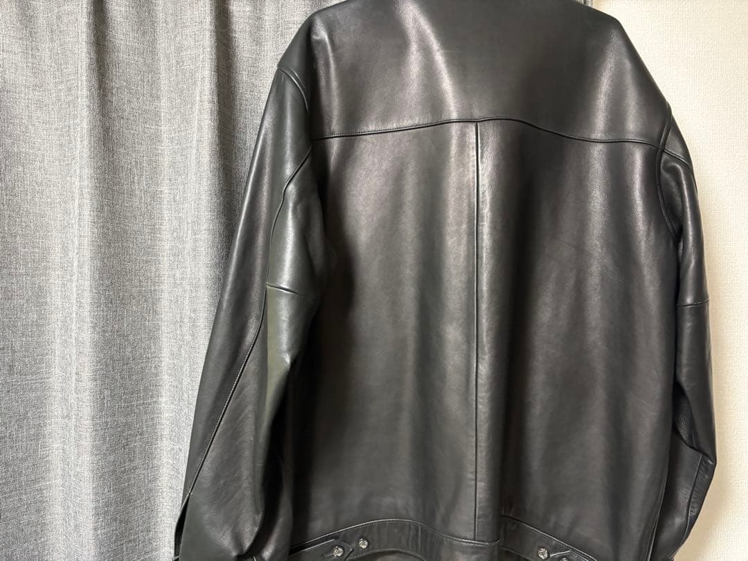 OLD Polo by Ralph Lauren ブラックレザージャケット LL