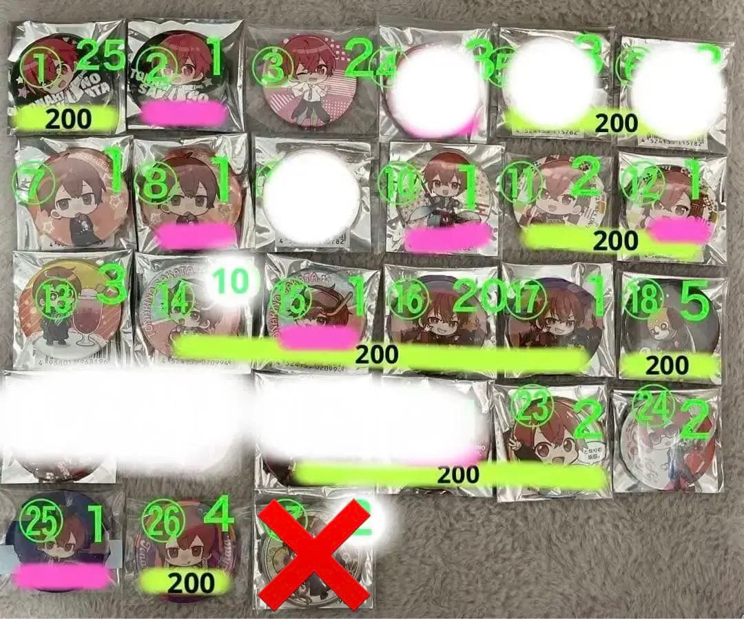 となりの坂田。 缶バッジ