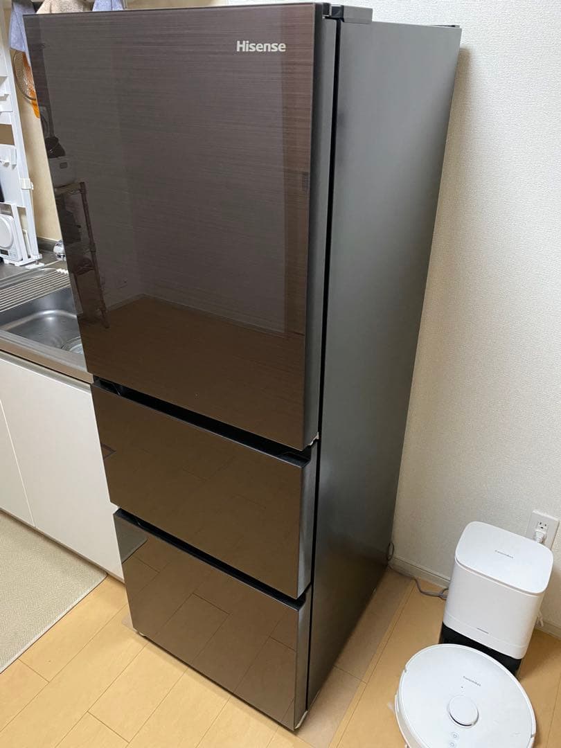 【美品】Hisenes ハイセンス 冷蔵庫 3ドア　282L