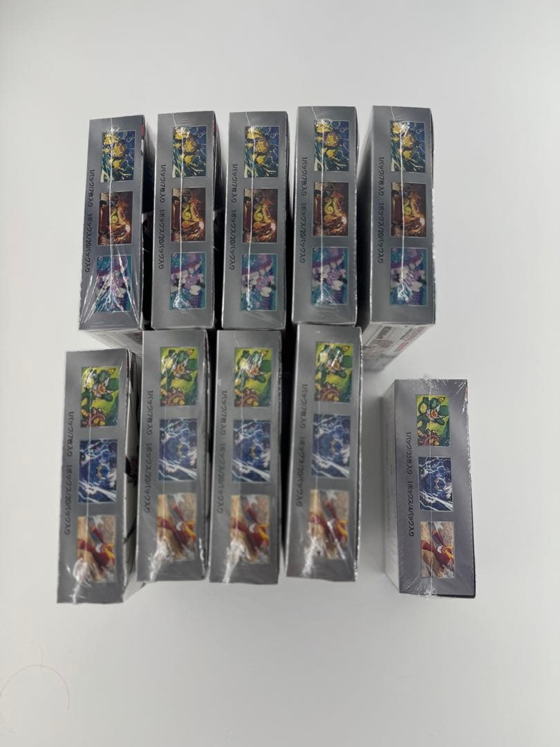 シュリンク付き ブラックボルト ホワイトフレア 計10BOX 即日発送