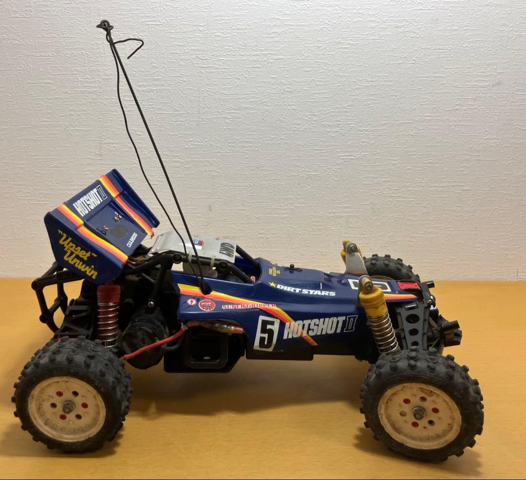 レーシングカー レトロ　ラジコン　ジャンク品　全長37㎝弱