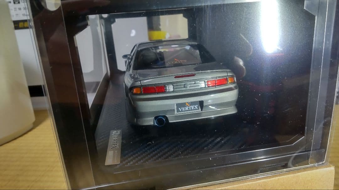 IG3088 1/18 VERTEX S14 Silvia ガンメタ