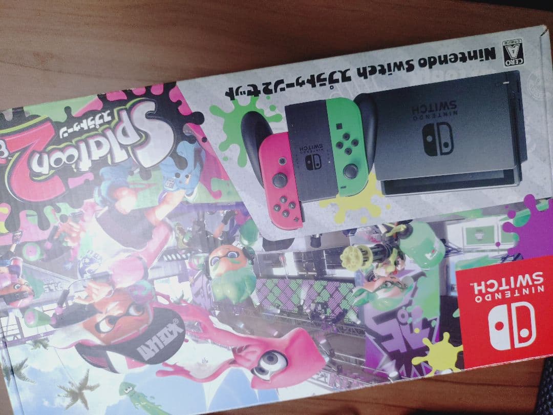 Nintendo Switch スプラトゥーンカラー SDカード付き