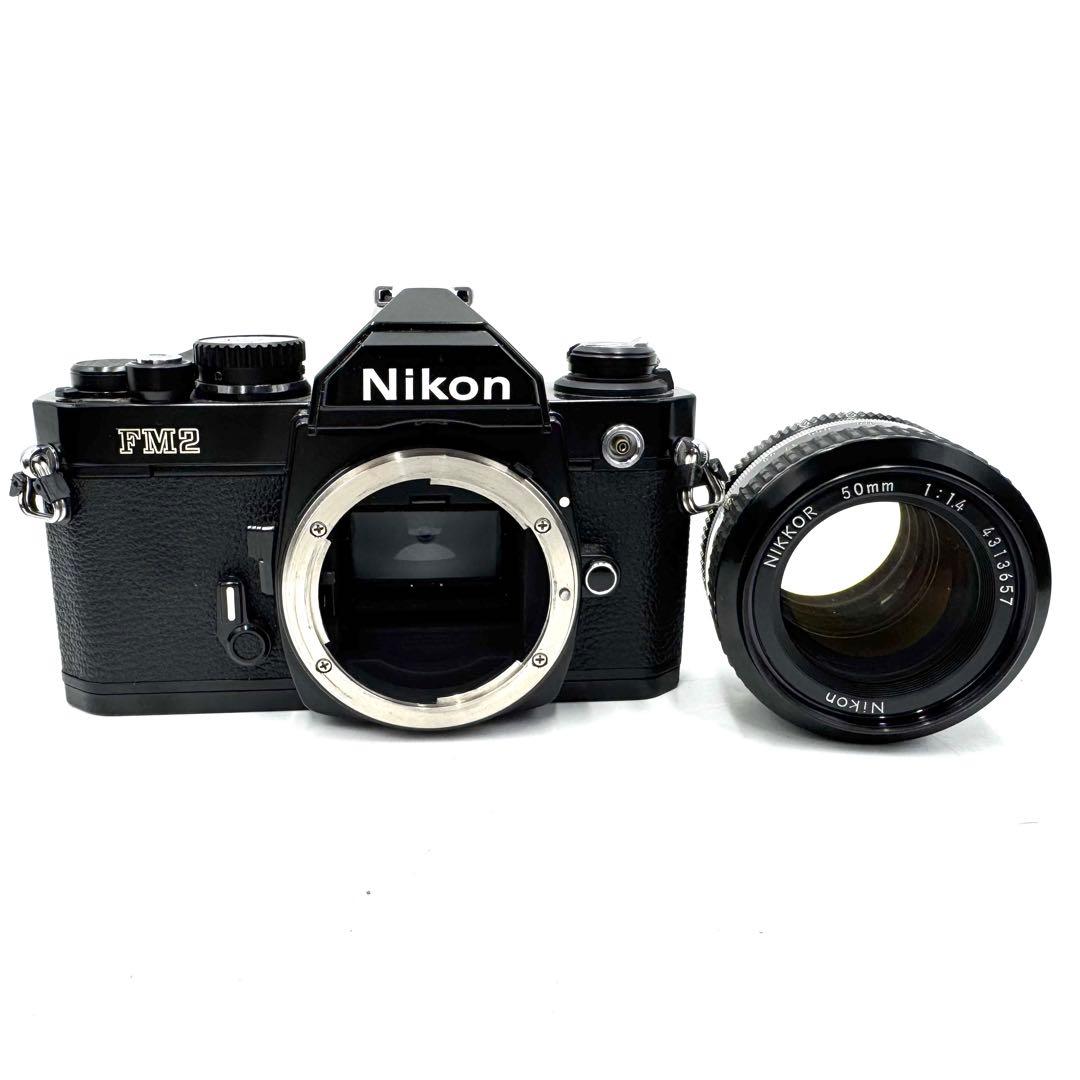 後期型！動作良好 Nikon New FM2 & Ai 50mm F1.4
