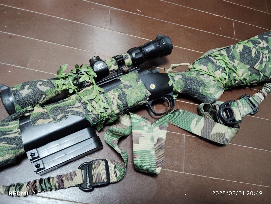 VSR-10プロスナイパー迷彩カスタム！