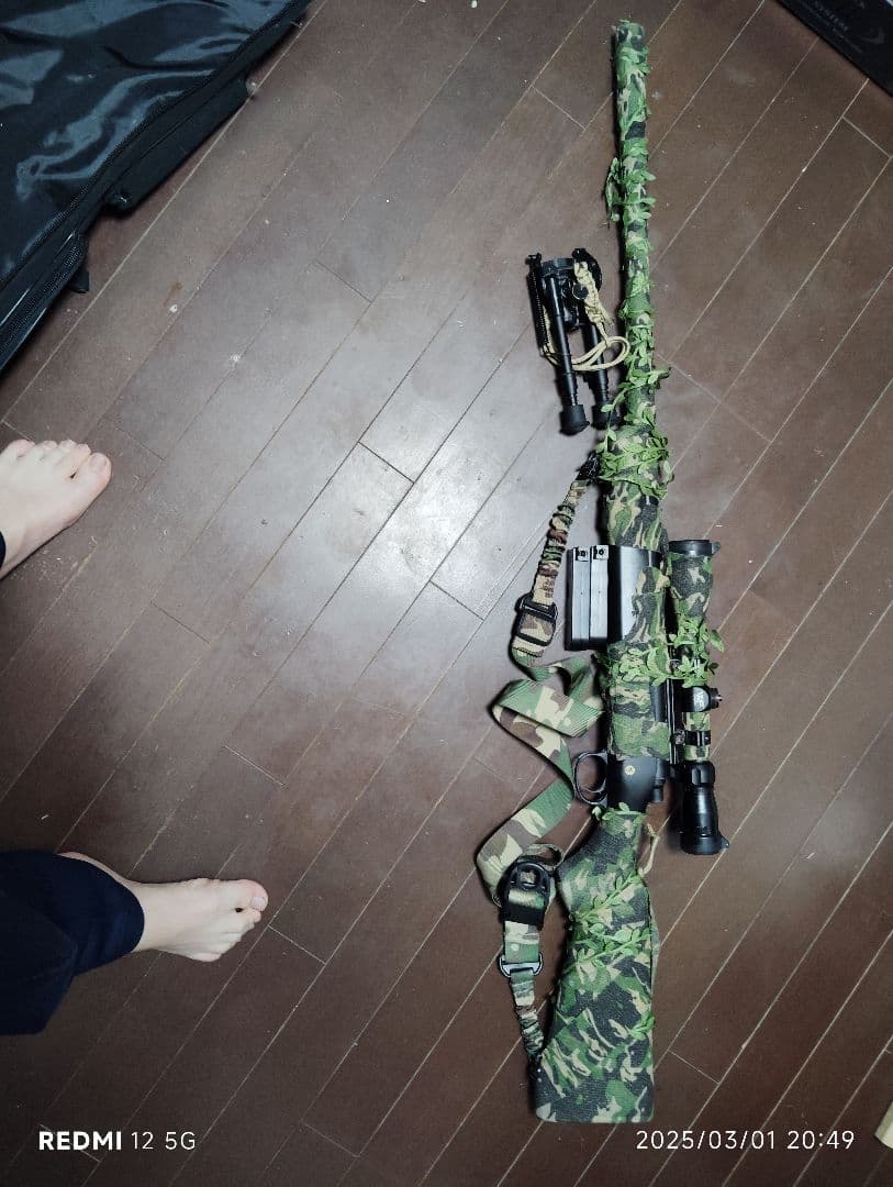 VSR-10プロスナイパー迷彩カスタム！