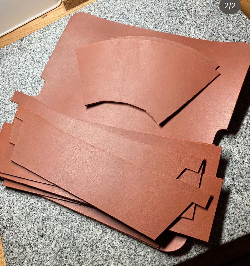 クロコ型押しラウンドファスナー