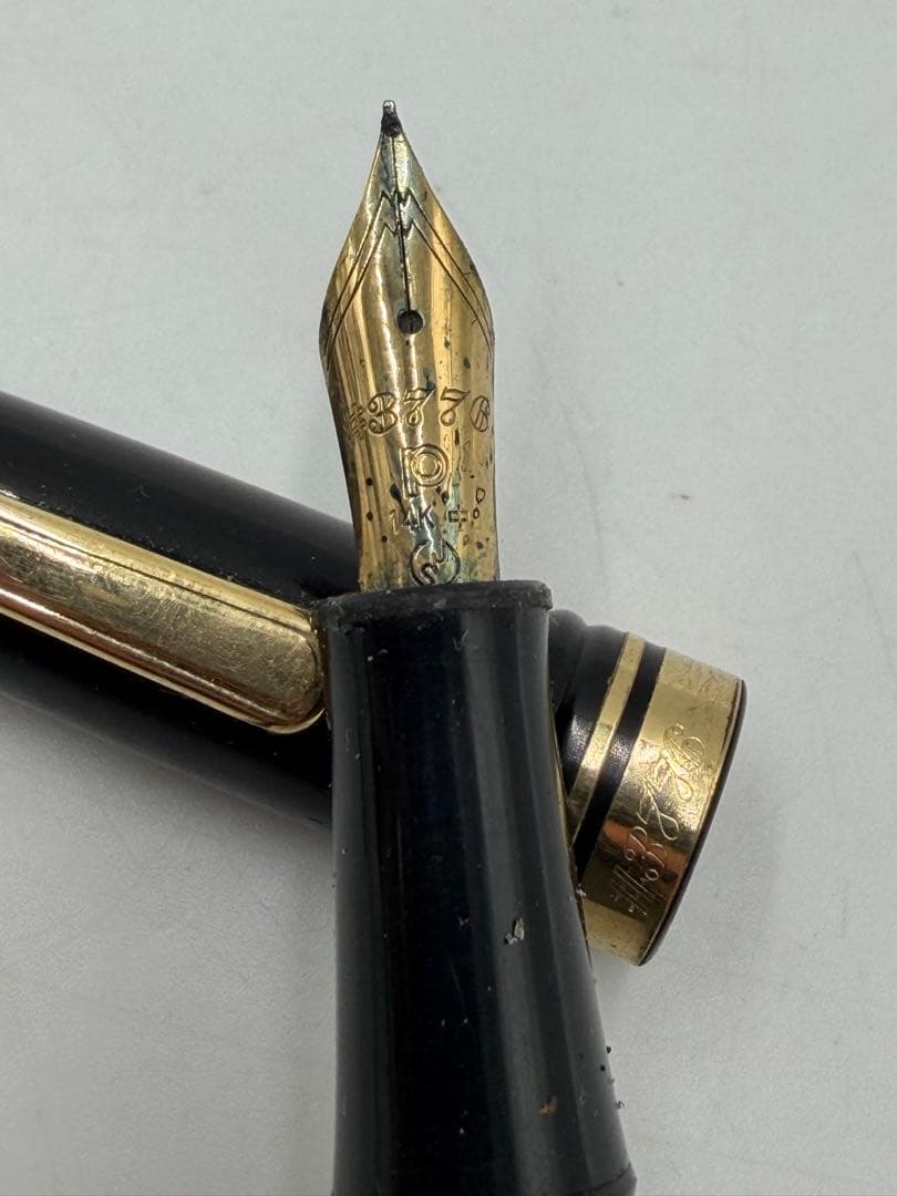 PLATINUM プラチナ万年筆 ♯3776 ギャザード 14K 585 中字