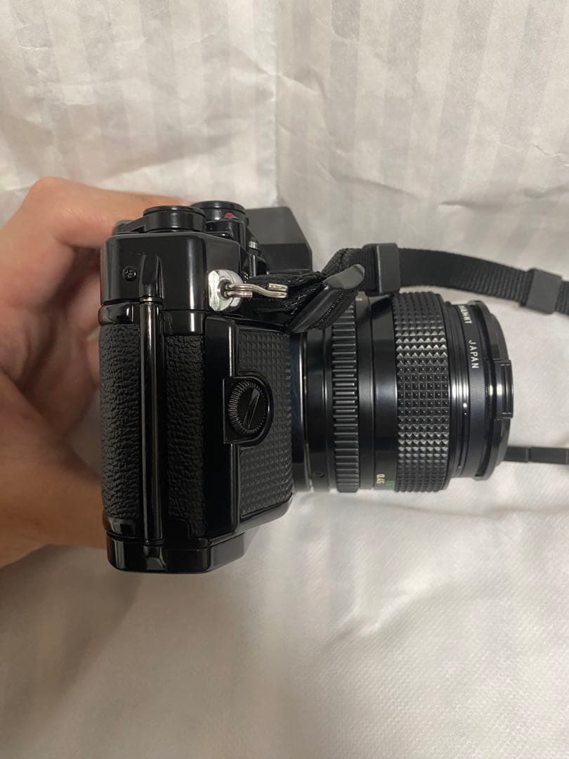 Canon キャノン A-1 ブラック レンズ(FD 50mm F1.4)付き