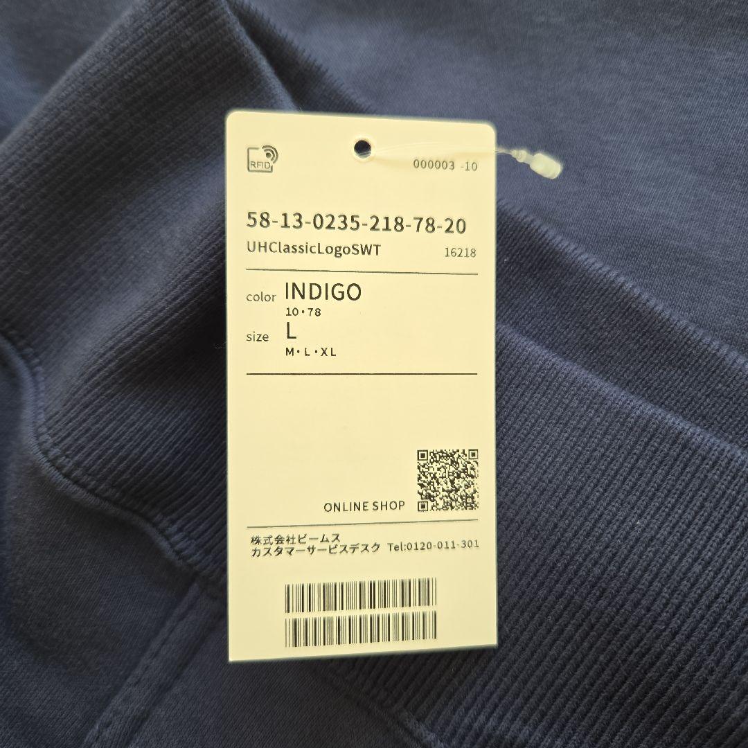 ULTRA HEAVY パーカー ダークブルー