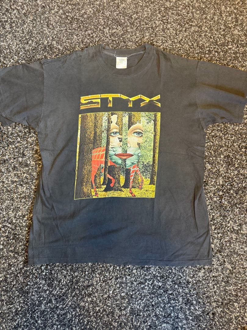 97年製 米国製 STYX スティクス 20周年ツアーTシャツ 大幻影