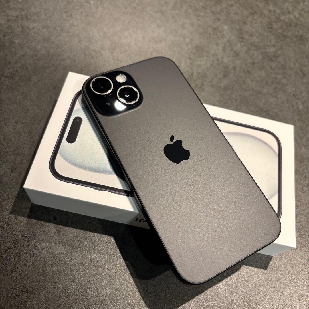 新春!!美品♡iPhone15 128GB ブラック