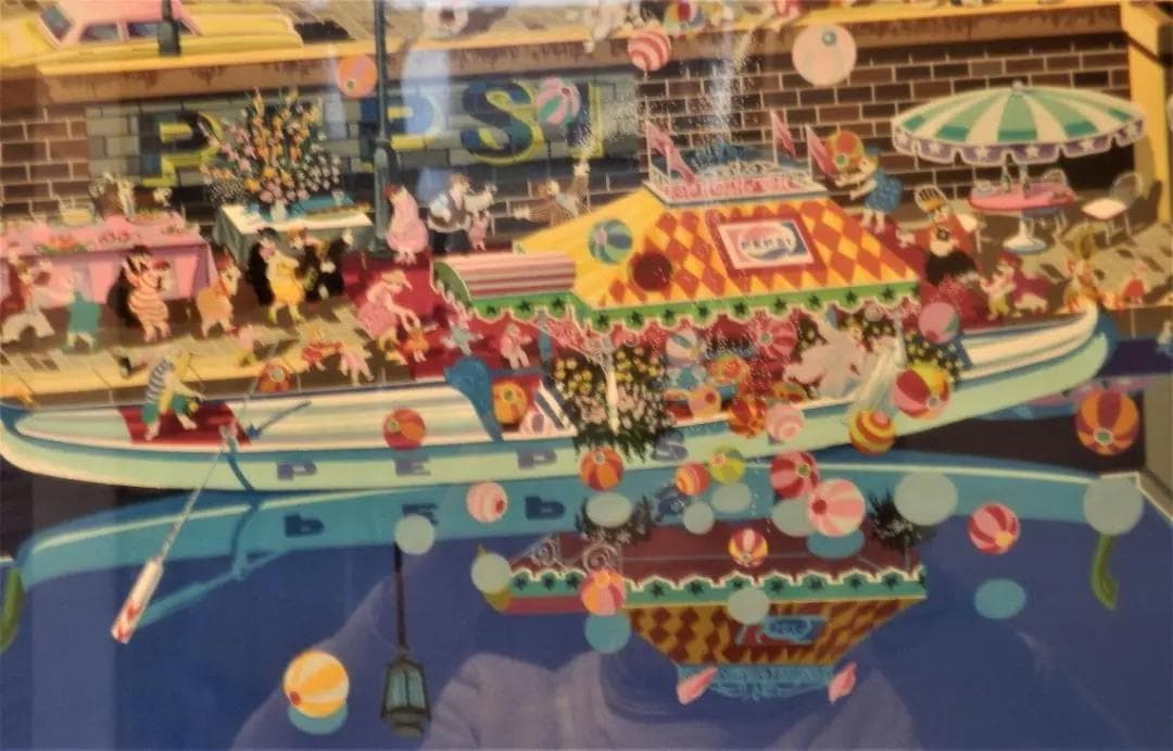 ヒロ ヤマガタ マリッジ／結婚式 超レア品 シルクスクリーン 版画 自筆サイン