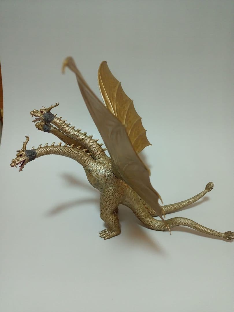 【しょうこ】1/350 キングギドラ ＆ ハセガワ EVAR 赤城ありさ