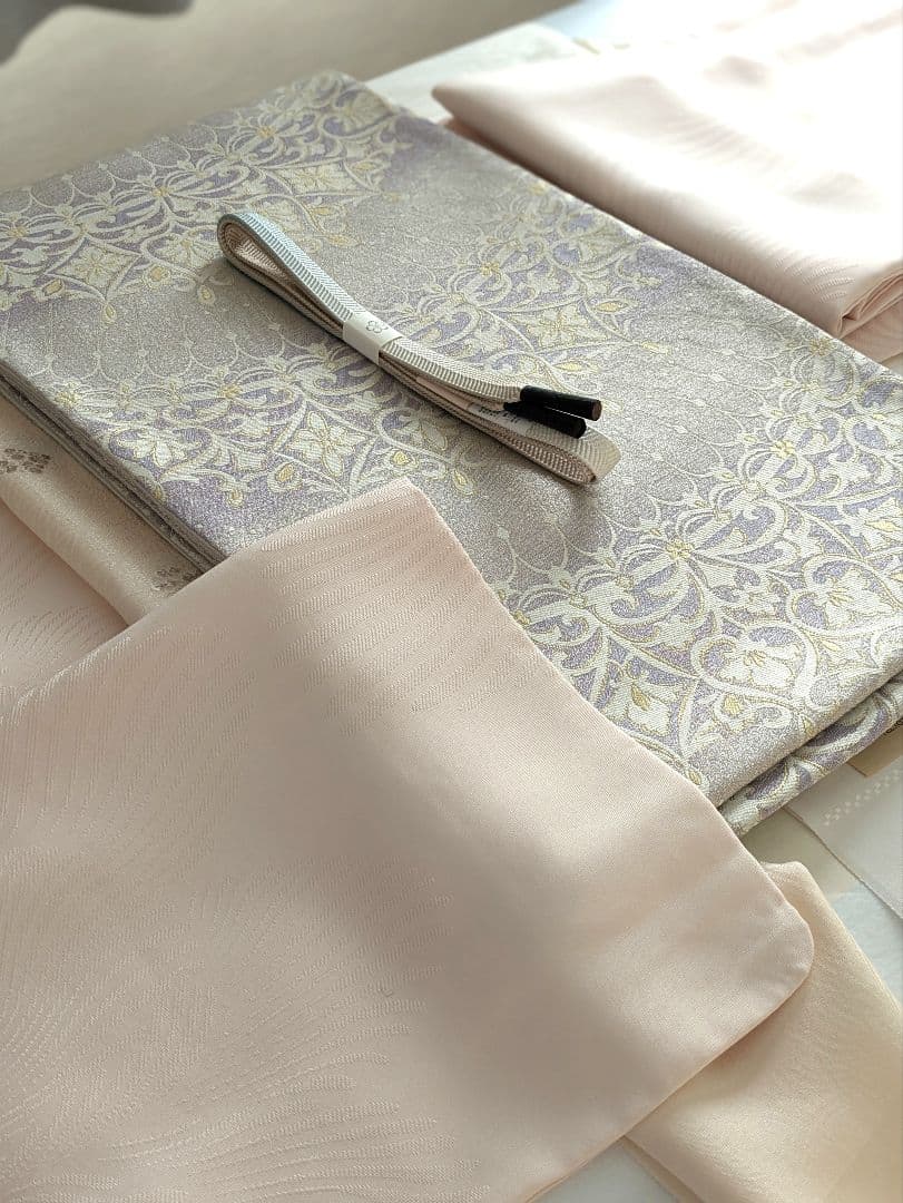 正絹西陣織まいづるティアラ文様豪華袋帯