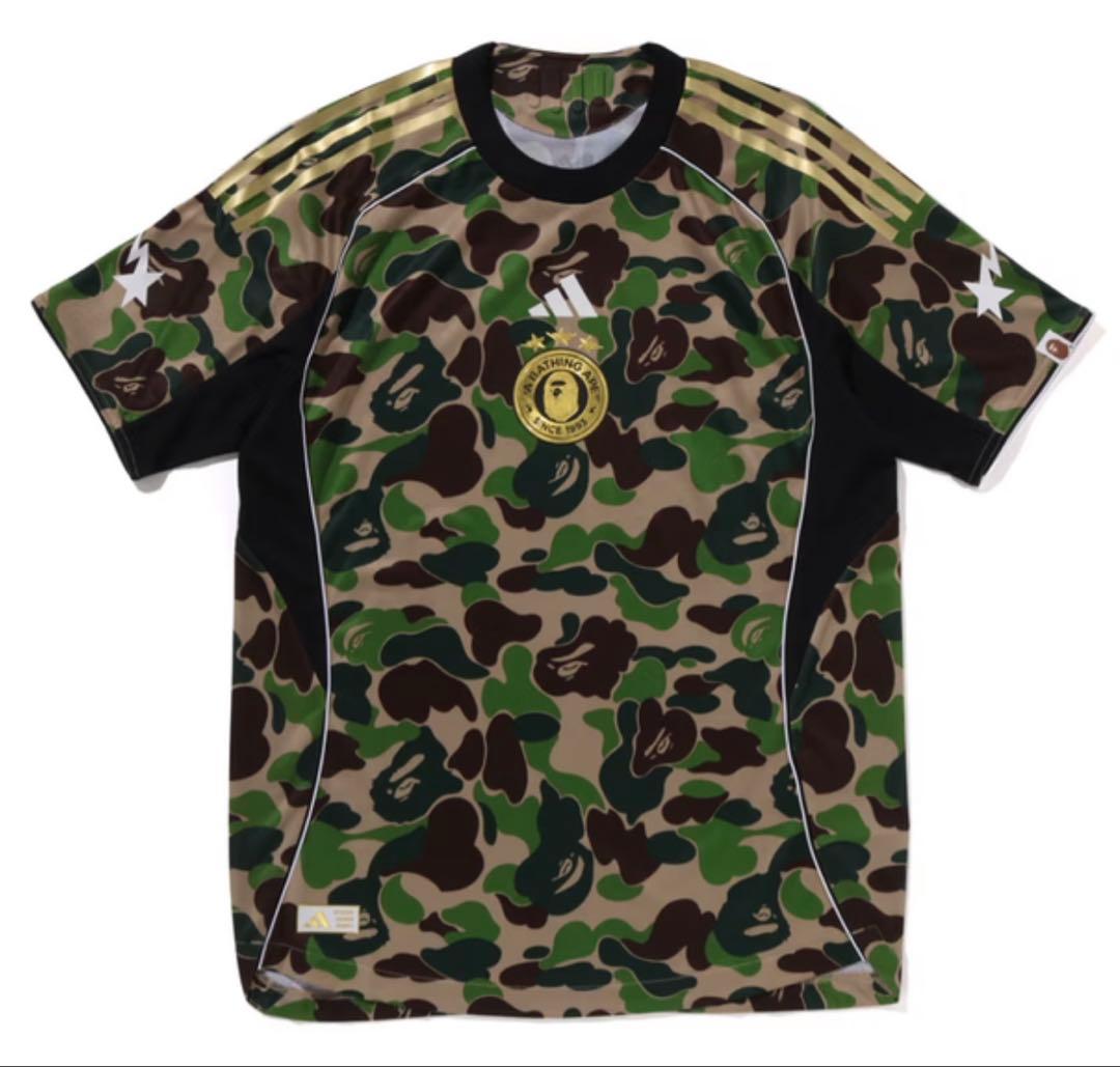 トップス adidas x A BATHING APE BAPE FB Jersey L