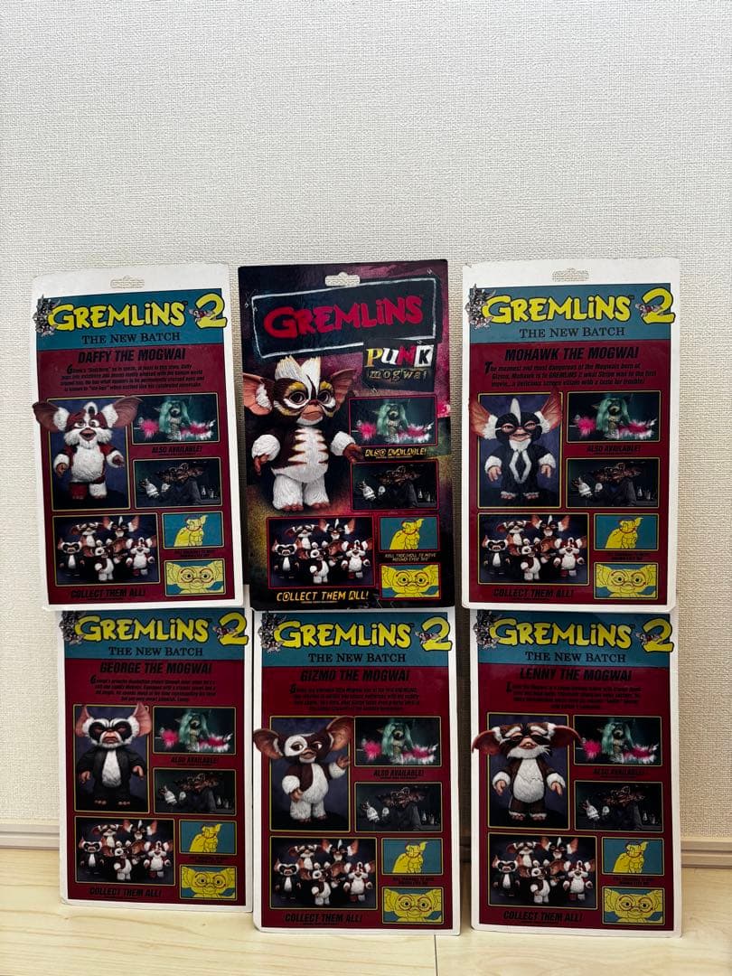 NECA Gremlins フィギュア 6体セット ギズモ
