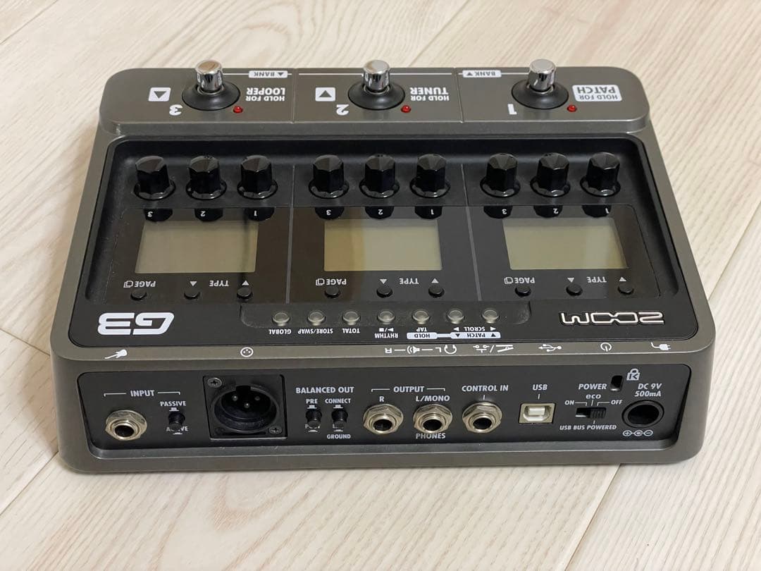 ZOOM G3 Ver.2.0 ギターエフェクター