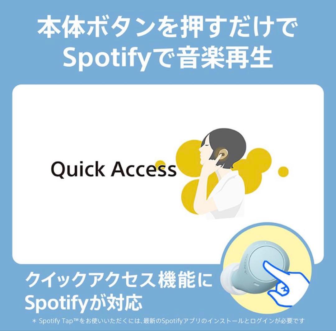 【未開封未使用品】SONY WF-C510 ワイヤレスイヤホン ブルー