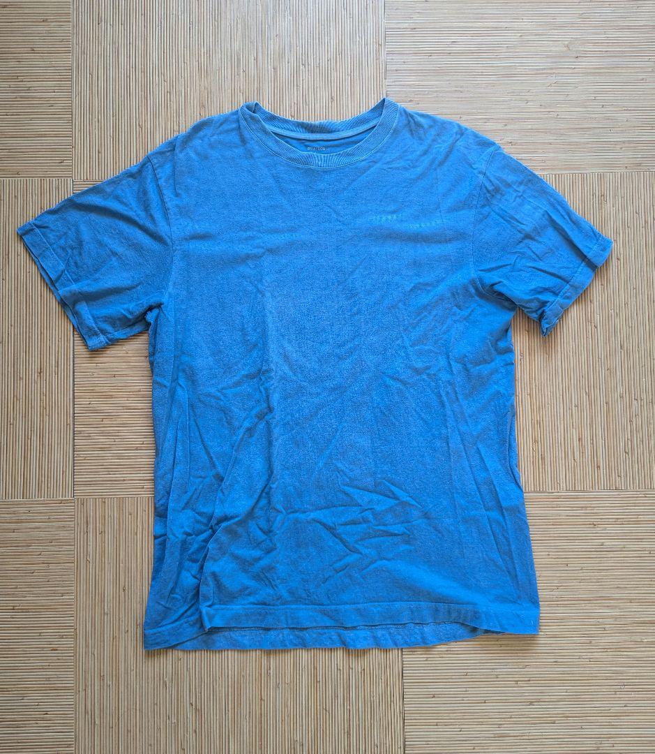 buaisou 半袖 Tシャツ T-shirt indigo L インディゴ
