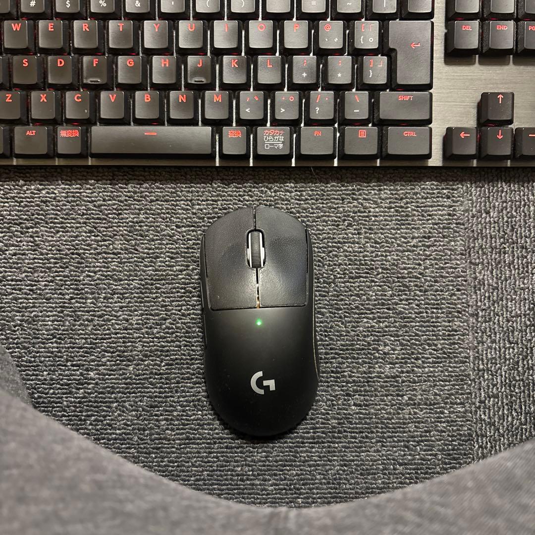 ロジクール Pro X ワイヤレスキーボード&マウスG913-TKL 箱付き