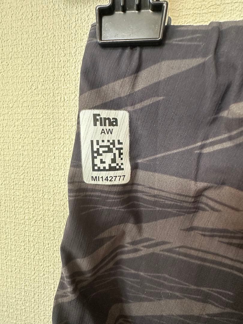 ミズノ／Mizuno 競泳水着 FINA AW 黒/グレー