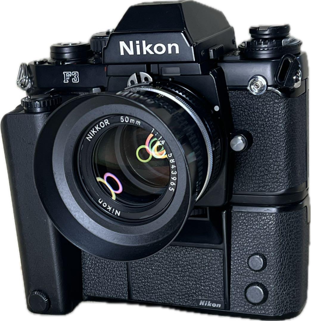 Nikon F3アイレベル+MD-4+NIKKOR Ai-s50mm 1:1.4