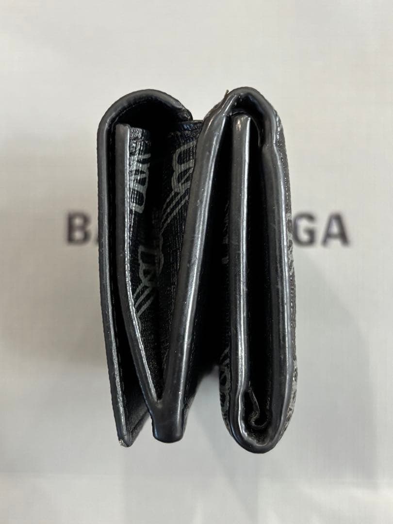 BALENCIAGA 三つ折り財布 ブラック