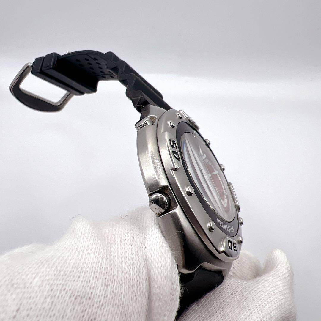 CITIZEN PROMASTER 90s Vintage クロノグラフ 赤文字