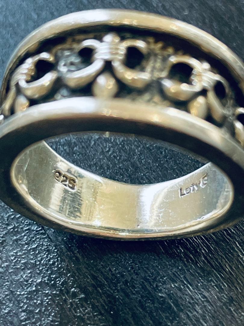 【本日限定特価】U.Sヴィンテージ シルバーリング クロムハーツ好きな方に