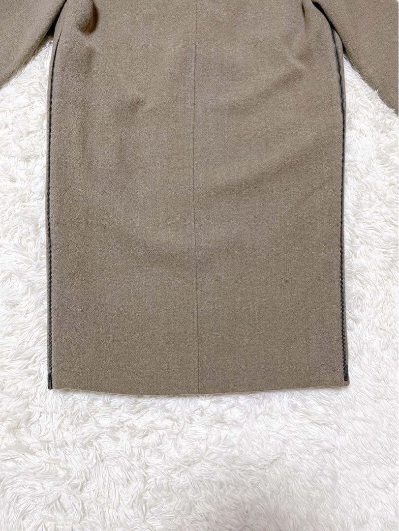 32PARADIS ドゥーズィエムクラス ダブルフェイス コート カシミヤ混