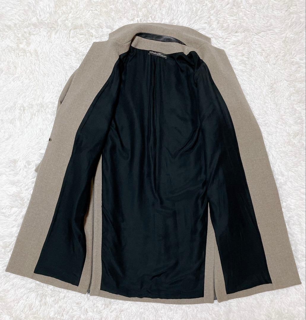 32PARADIS ドゥーズィエムクラス ダブルフェイス コート カシミヤ混