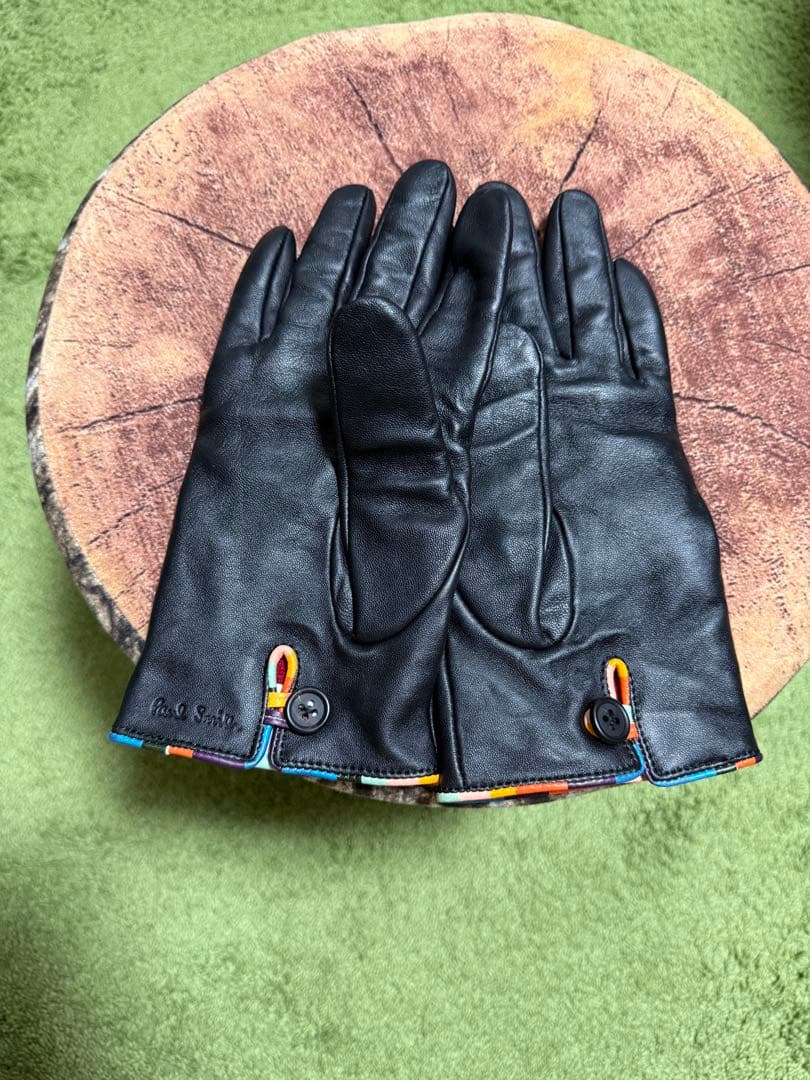 祐*様 Paul Smith 黒いレザー手袋