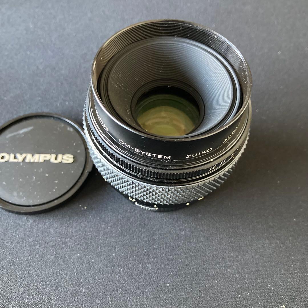 【希少】OLYMPUS AUTO MACRO 50mm F2 OM System