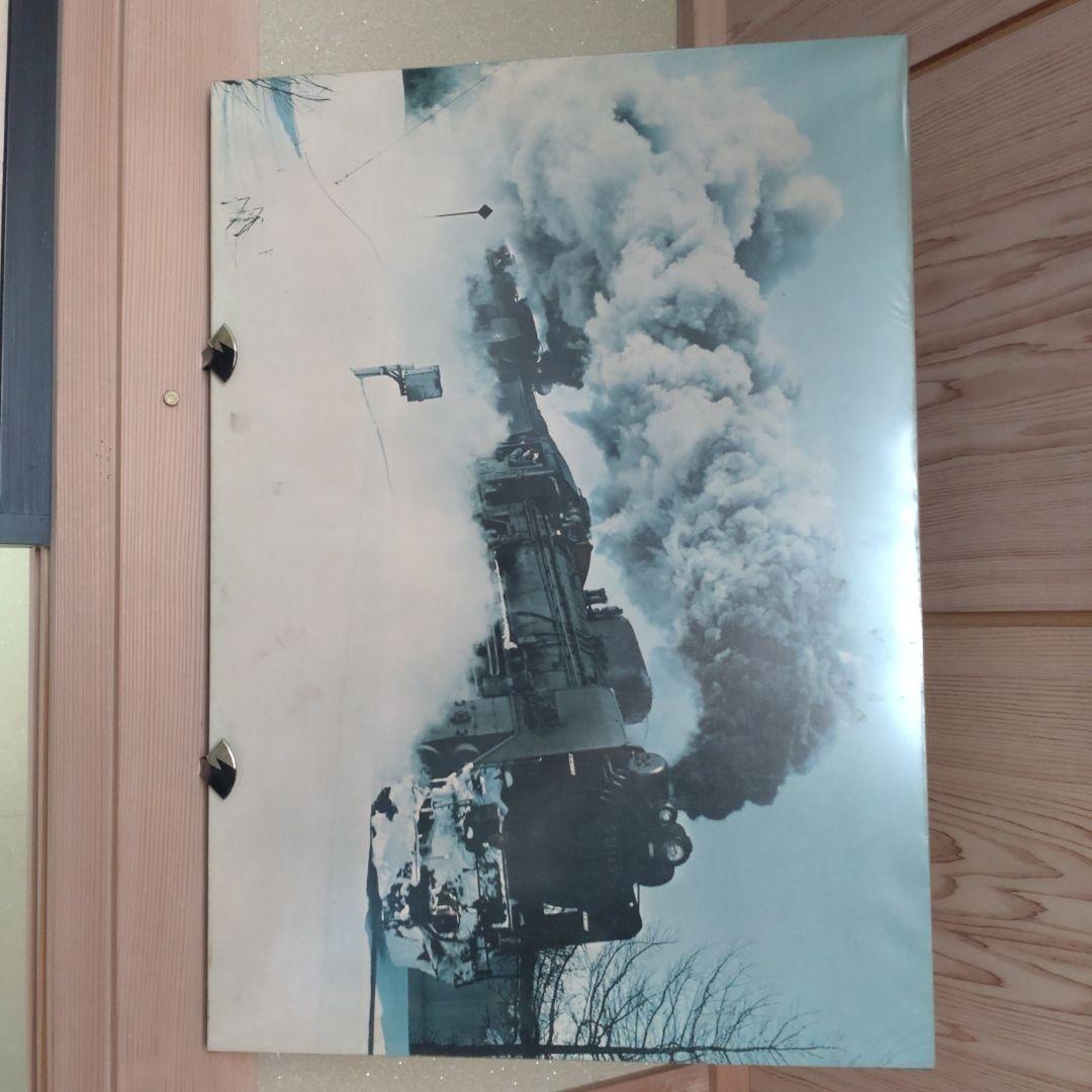 鉄道写真 青白いトーン 高品質印刷