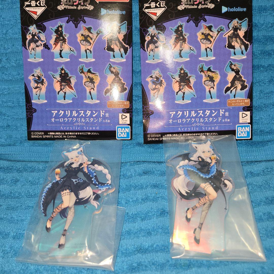 一番くじ ホロライブ 白上フブキ フィギュア アクリルスタンド 等8種セット