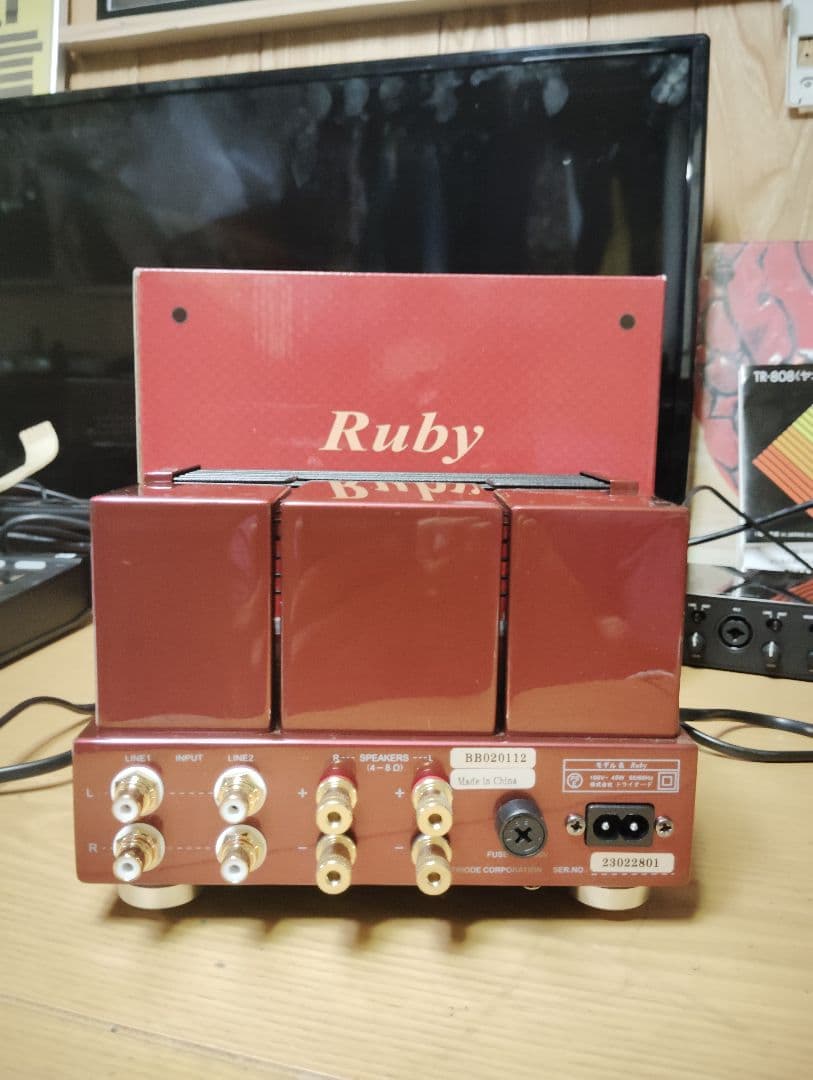 TRIODE Ruby 真空管アンプ