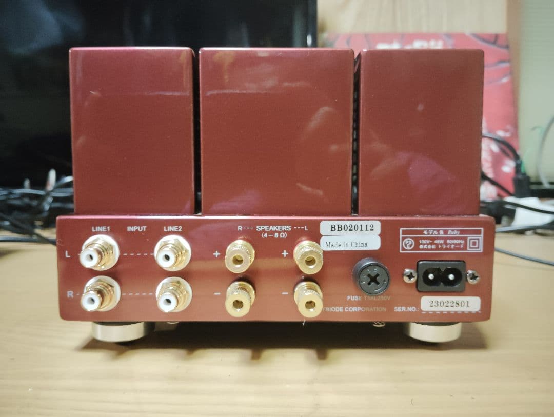 TRIODE Ruby 真空管アンプ