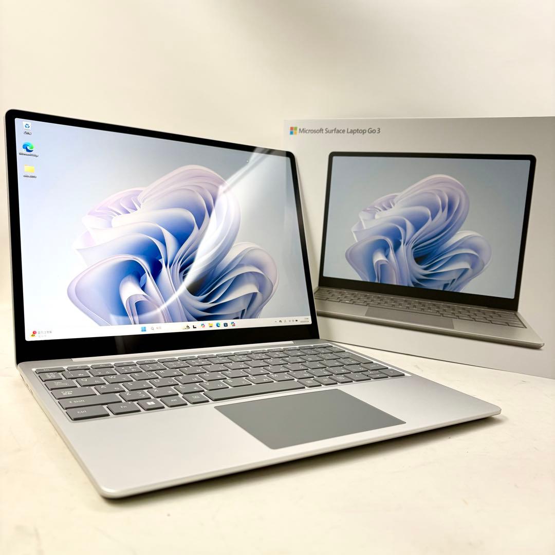 ほぼ未使用の極上品！Surface Laptop Go3 バッテリー良好！