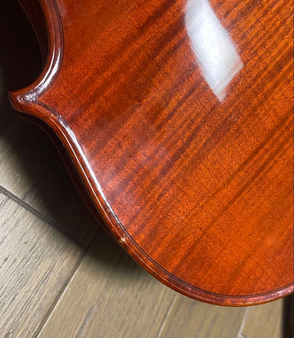 美しい虎杢のヴィオラ Piccolini Viola 弓 ESPRIケース付き。