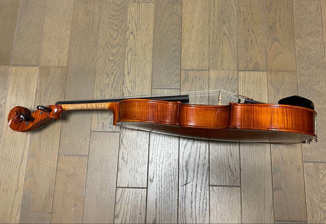 美しい虎杢のヴィオラ Piccolini Viola 弓 ESPRIケース付き。