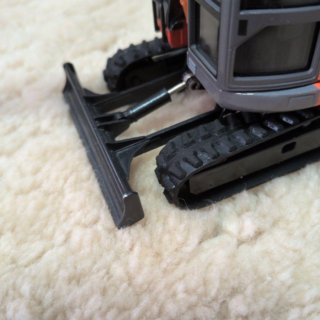 【値下げ】日立　Zaxis ミニチュア重機 オレンジ