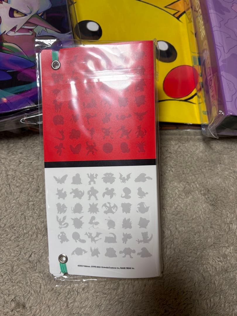 【新品未使用】ポケモンカード コレクションファイル 3冊セット 引退品まとめ