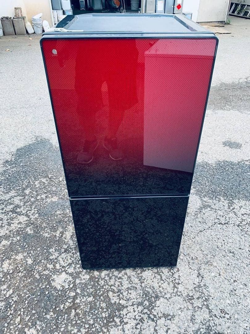 送料設置無料　ユーイング ノンフロン冷凍冷蔵庫 UR-FG110J